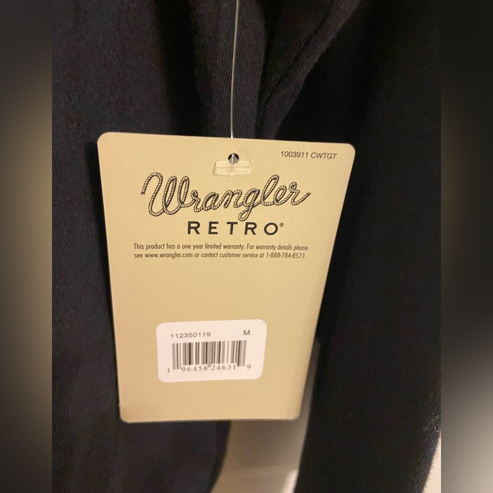 Wrangler Charcoal Long Sleeve Tee Shirt - Picture 10 of 12